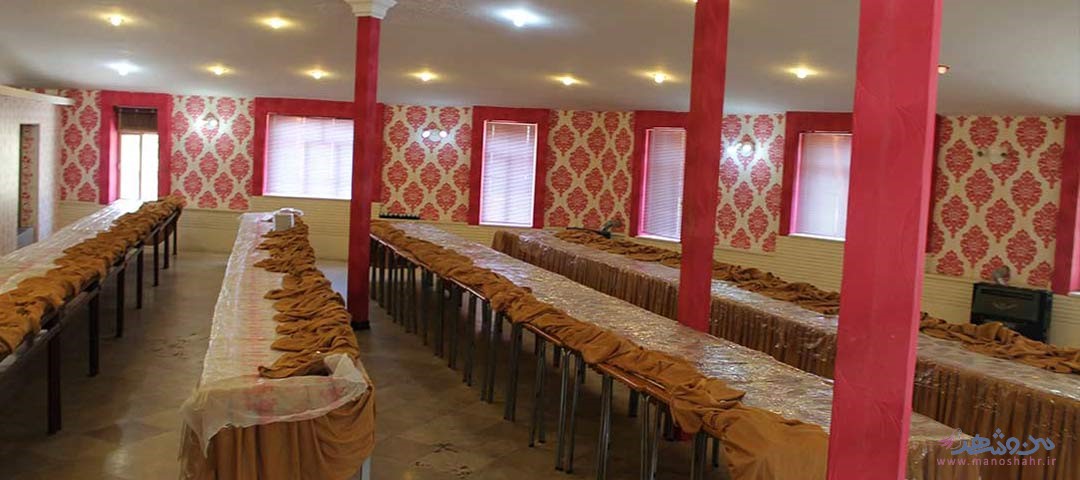 تالار یاس سفید اصفهان سالن غذاخوری1