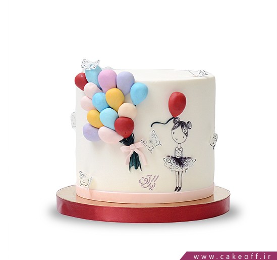 کیک تولد دخترانه‌